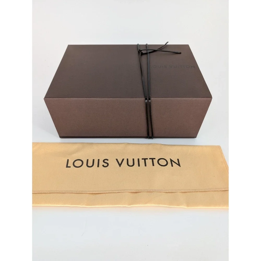 Louis Vuitton Gift Box and Dust Bag OS Brown Tan Luxury Packaging Set Handbag